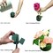6 Pcs 6.5 Inch Round Floral Foam Blocks for Fresh and Artificial Flowers Arrangements, Dry and Wet Floral Foam for Wedding, Aisle Flowers, Party Decoration and Florist